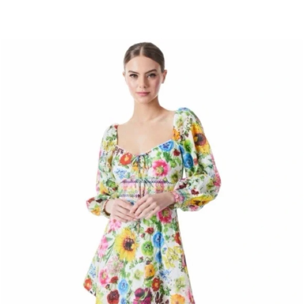 NWT Alice + Olivia Crawford Sweetheart Mini Dress - Picture 2 of 9